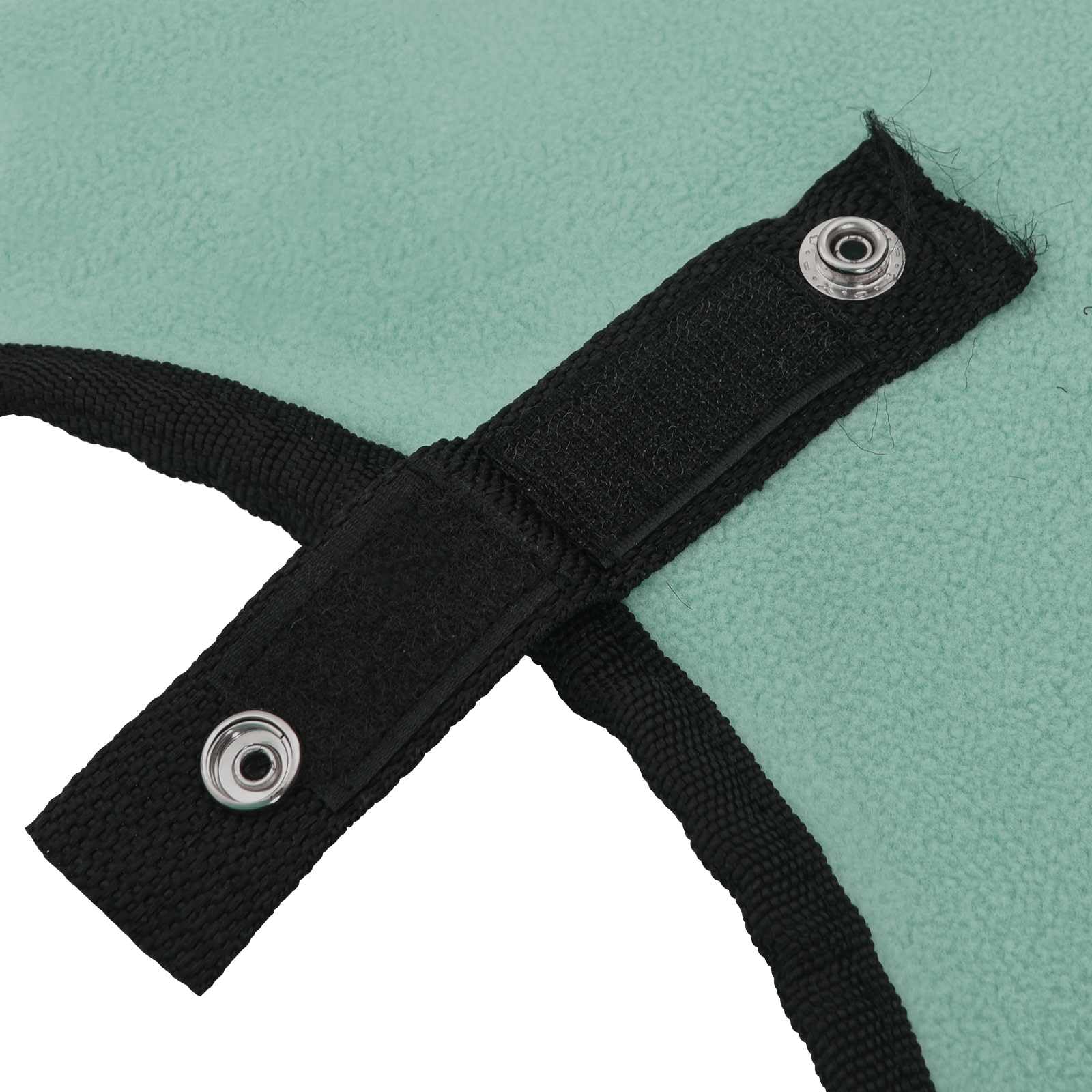 Manta para caballo verde especial, 75 cm, poliéster, transpirable, resistente al viento, impermeable, forrada con faja y correa cruzada, para invierno, protección