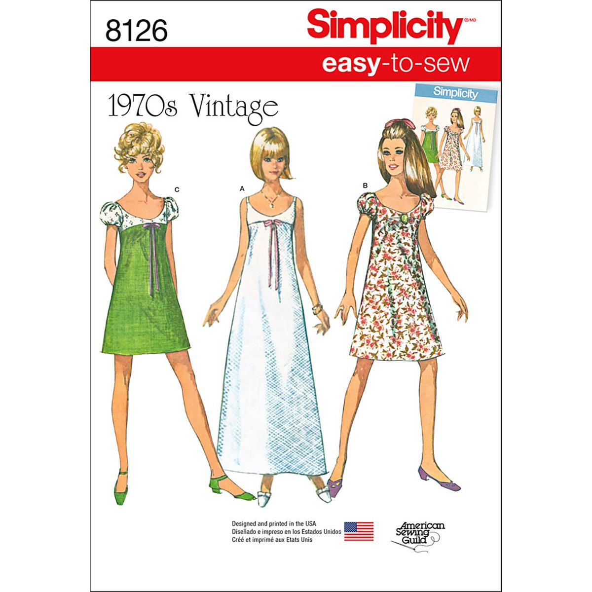 Vintage patterns 1970s
