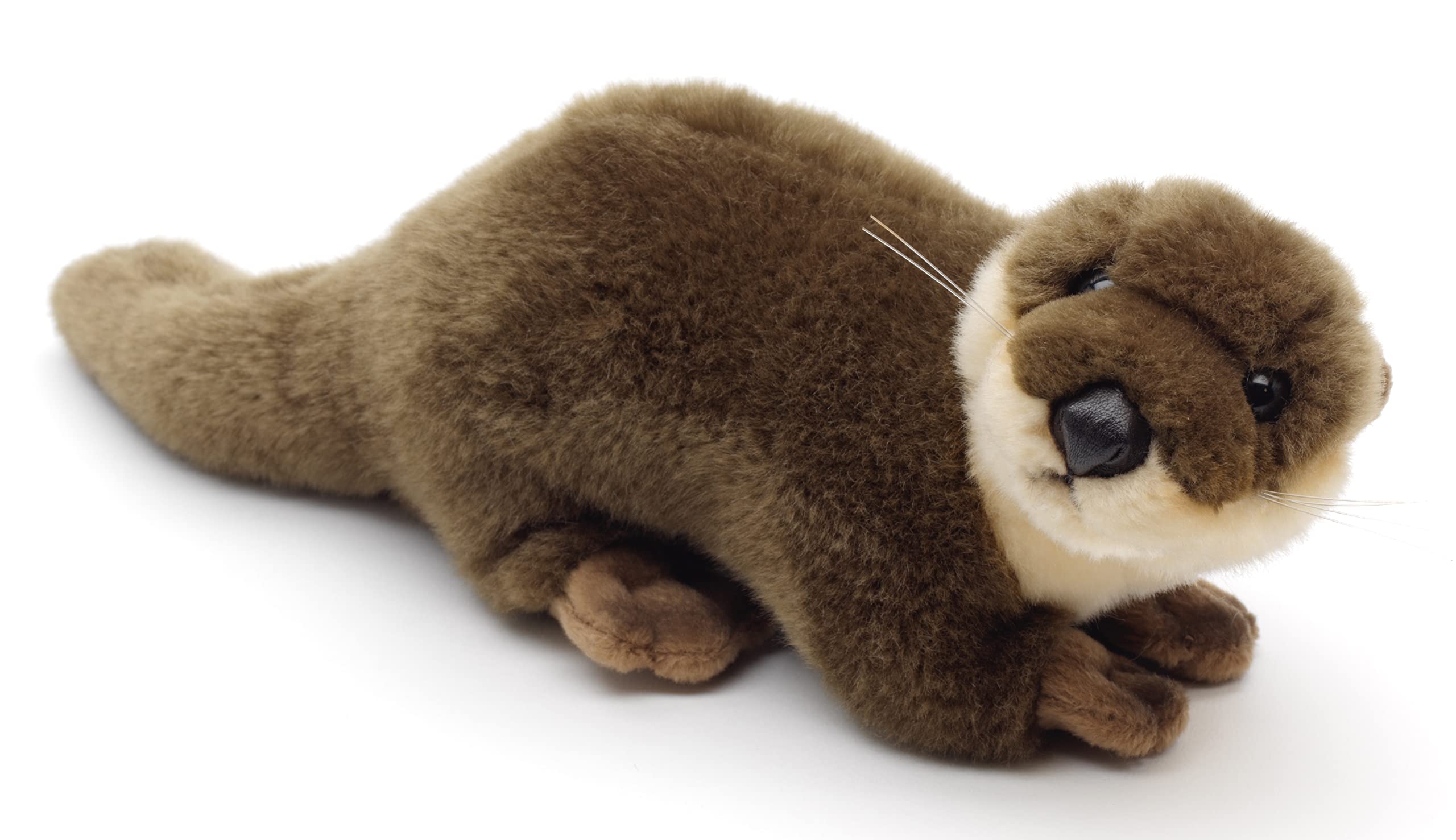 Uni-Toys - Otter, standing - 32 cm (length) - plush otter - plush toy, cuddly toy