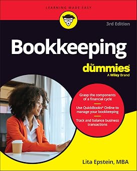Bookkeeping For Dummies For Dummies Learning Made Easy