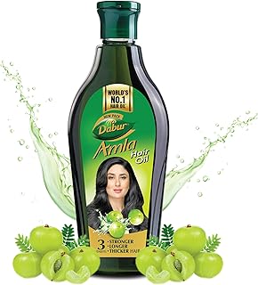 Dabur Amla - Olio per capelli lunghi, sani e forti, 450 ml