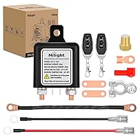 Vista 14 de Nilight Relé de Arranque de 120A, Interruptor de Relés Divididos de 4 Pines, 12V Continuo Servicio Pesado SPST Alta Corriente 4 Terminales Control