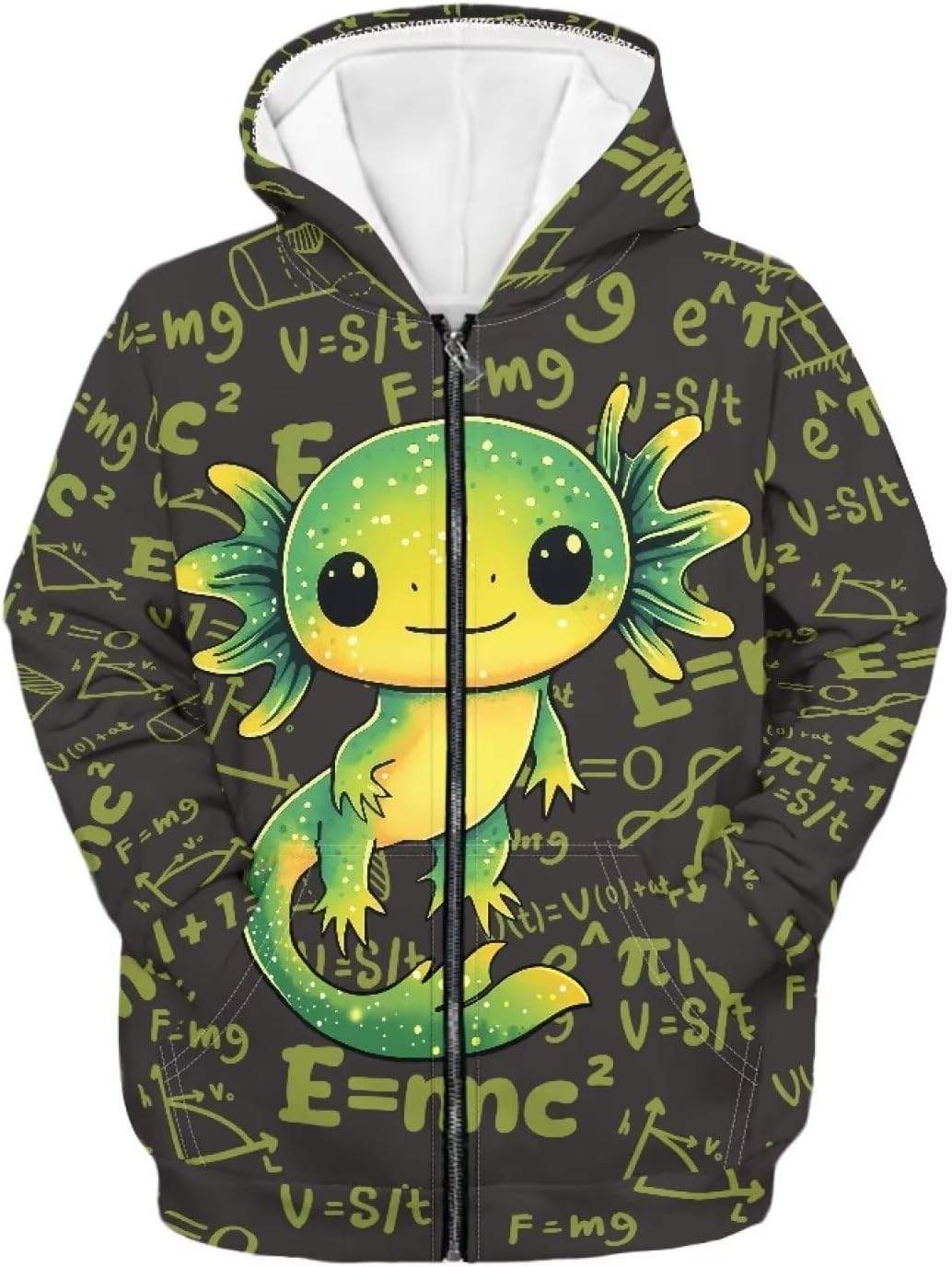 Ystardream Boys Zip Up Hoodie Casual Hooded Sweatshirts with Pockets 6-16