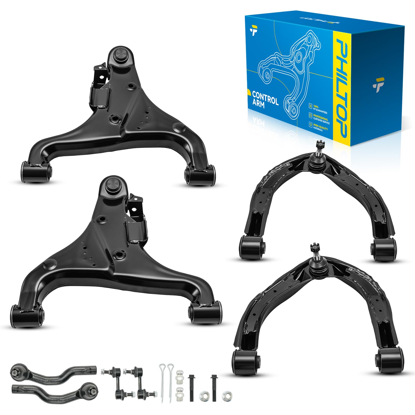 PHILTOP 8pc Front Suspension Kit for Nissan Titan