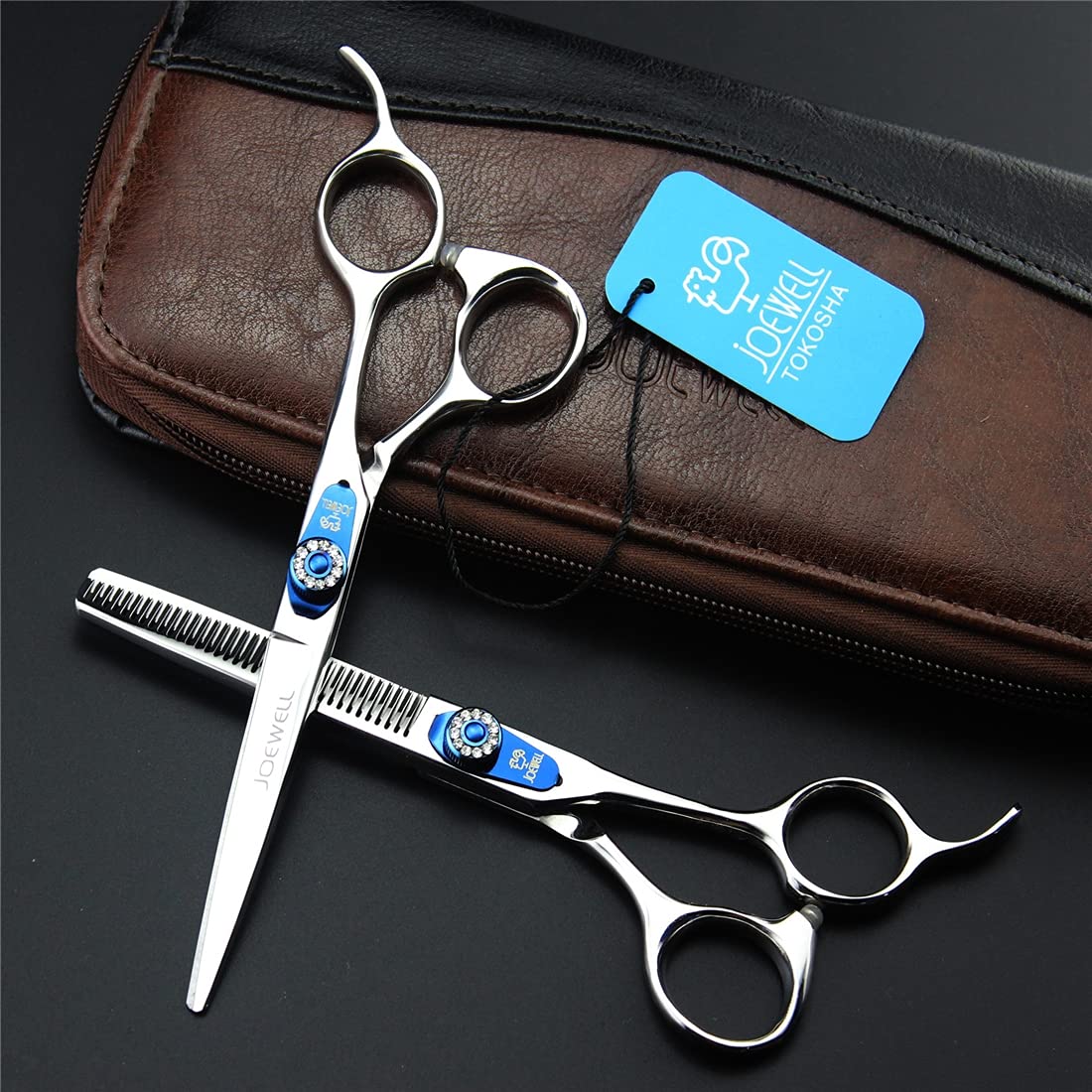 Ciseaux À Couper Les Cheveux Ensemble De Ciseaux, Coiffeurs Ciseaux, pour Hommes Femmes Enfants Animaux Domestiques Salon Salon Coiffeur, Léger Et Net