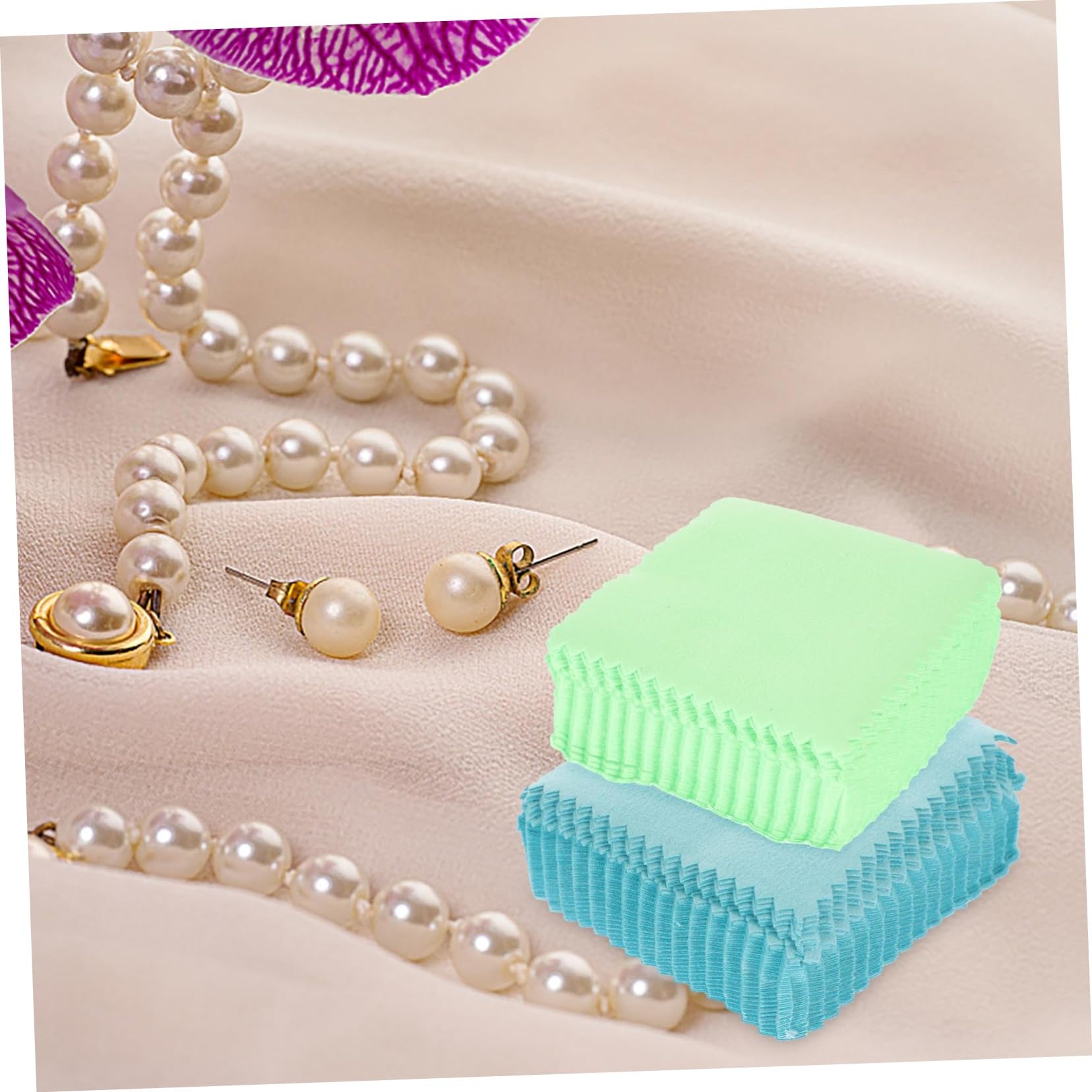 SOIMISS 150piezas Paquete De Paños De Limpieza De Joyas Coloridos Paños De Pulido para Plata para Limpiar Pantallas y Superficies