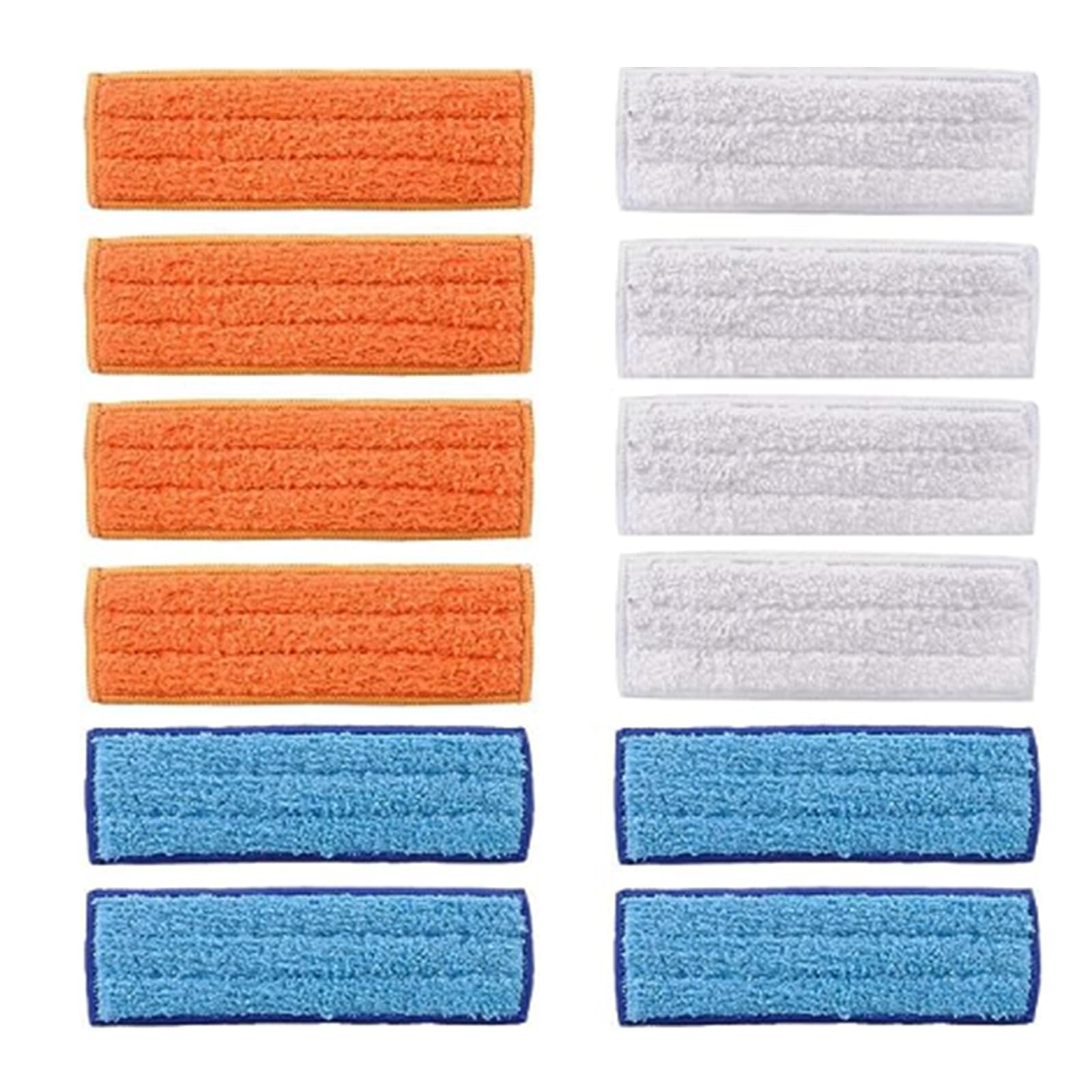 sodeber Of 6/12 Sweeping Robot Vacuum Cleaners Washable Mop Cloth Sweeping Robot Replacement Cloth for Replacement Mopping Pads