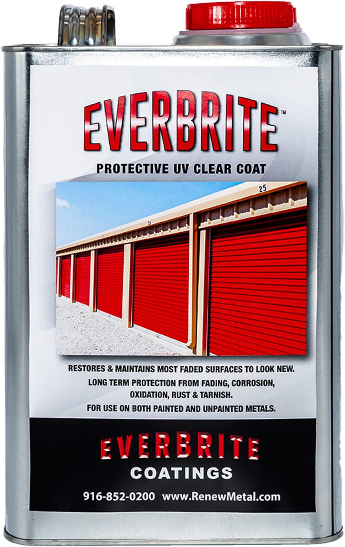 Everbrite 128 Oz. Clear, Protective Coating for Metal