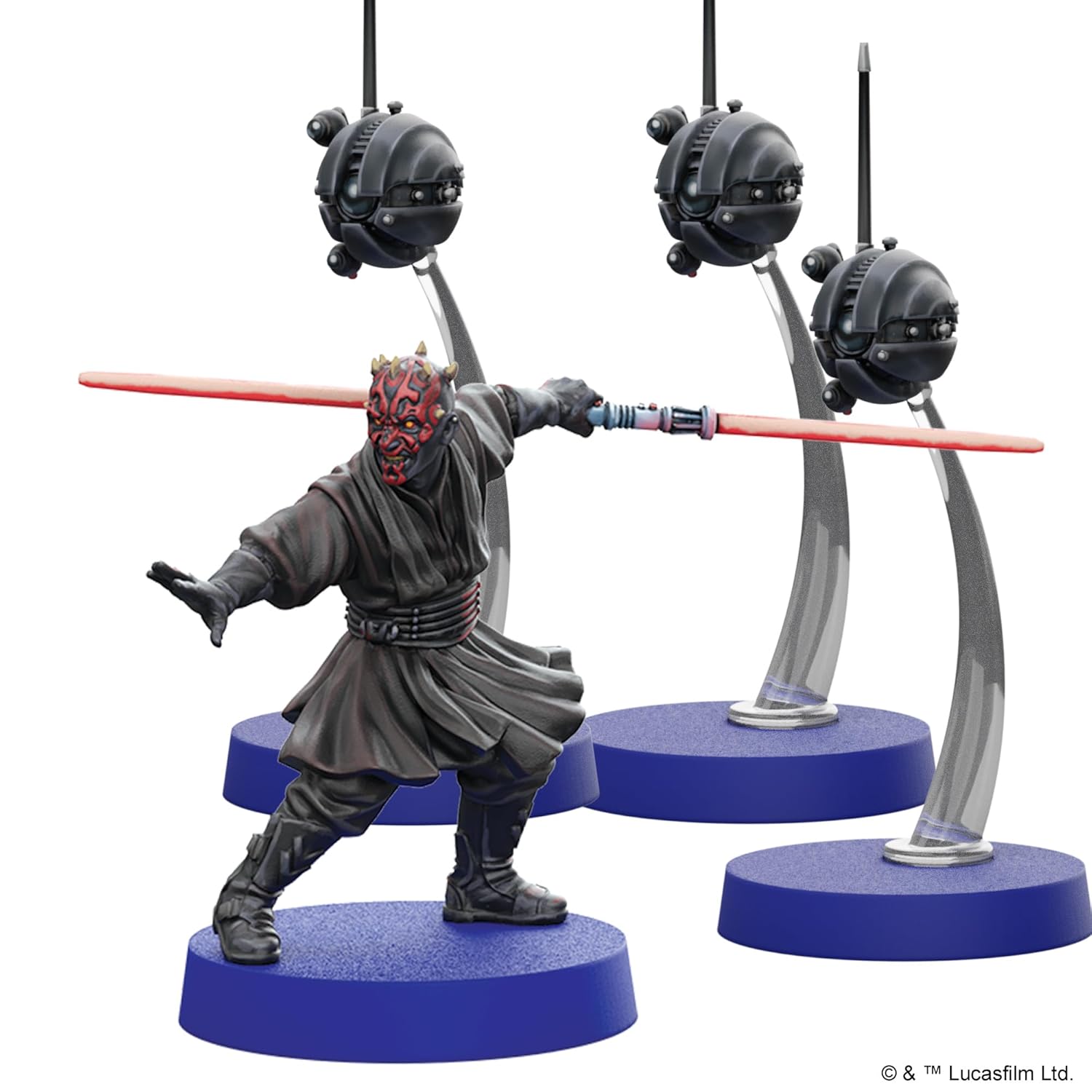 Star Wars: Legion Darth Maul & Sith Probe Droid OPERATIVE EXPANSION - Tabletop Miniatures Game, Strategy Game for Kids and Adults, Ages 14+, 2 Players, 3 Hour Playtime, Made by Atomic Mass Games