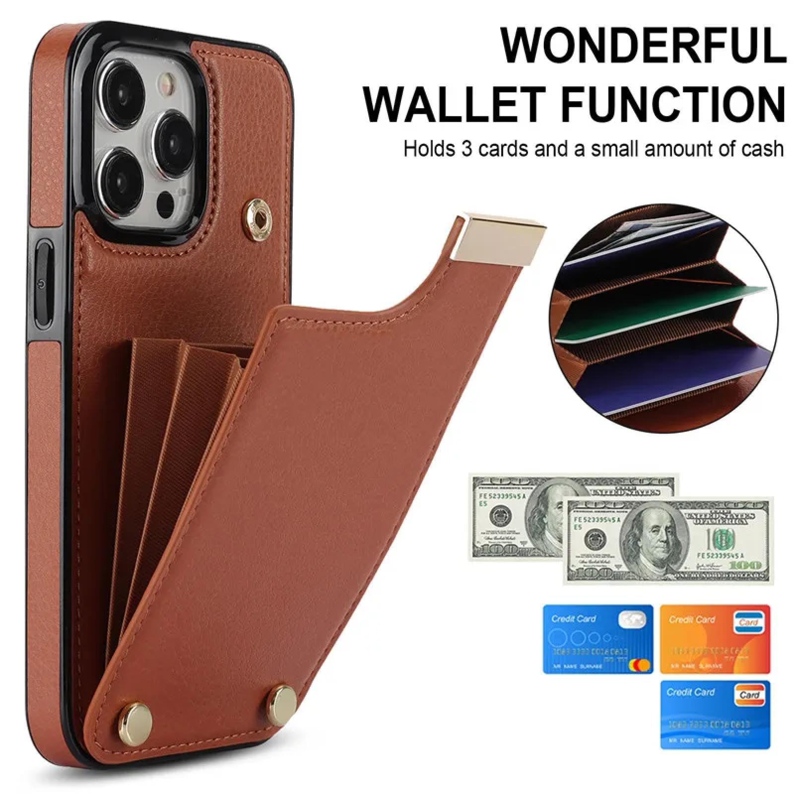 Do iPhone SE 2020 (2022) skórzany portfel etui na telefon z klapką etui na portfel (do iPhone SE 2020 (2022)/czerwony)