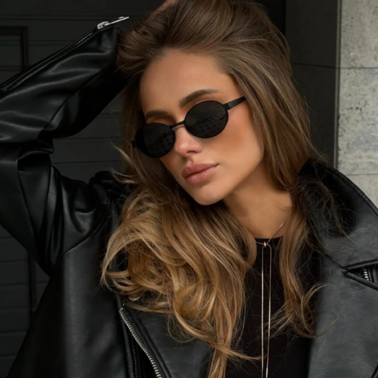 Gafas de sol ovaladas retro para mujeres y hombres, protección UV400, estilo moderno