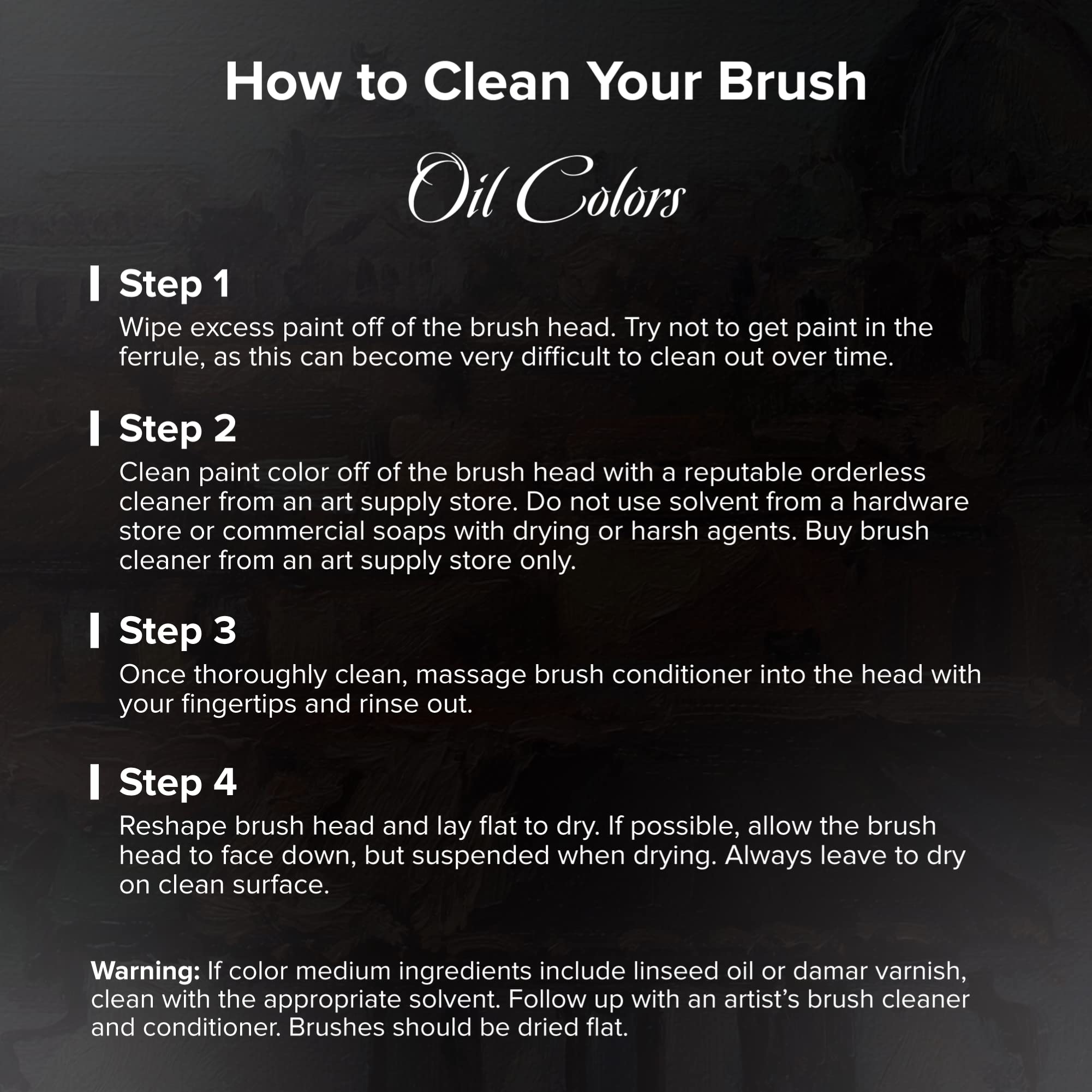 Silver Brush Limited - Pennelli Renaissance a lingua di gatto - Per acquerelli e colori a olio - Pennelli da artista a manico lungo - Set da 7 pezzi - Misura 1, 2, 4, 6, 8, 10 e 12