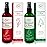 Holiday Aromatherapy Mist 2-Pack - Evergreen Cheer & Peppermint Bliss | Natural Air Freshener & Linen Mist | Perfect Christmas Room Spray & Stocking Stuffer