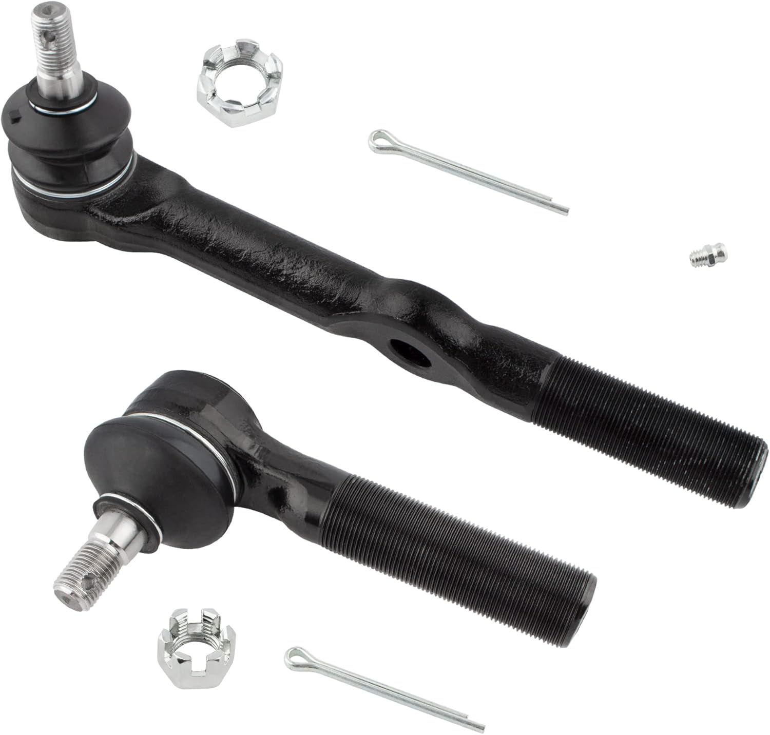 BOXI 13pc Complete Front Suspension Kit Sway Bar Link Tie Rod Ball Joints Track Bar Fit for Dodge Ram 2500 3500 1995 1996 1997 | 4WD/4x4 Models After 2/7/94 Dana 60 ONLY | K80026 K8607 K7280 ES3249