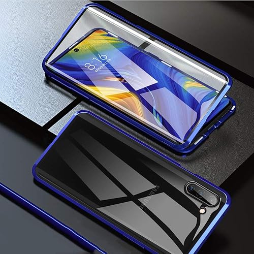 Miniatura 6 de Compatible con Samsung Galaxy Note 10 (6.3 pulgadas), Jonwelsy 360 grados frontal y trasera cubierta de vidrio templado transparente, fuerte