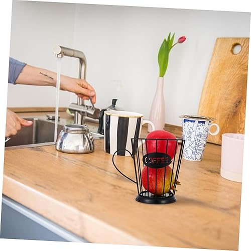 Miniatura 7 de Cesta de almacenamiento Cesta para servir fruta, soporte para cápsulas, organizador de estación de café, taza de almacenamiento de café, taza de