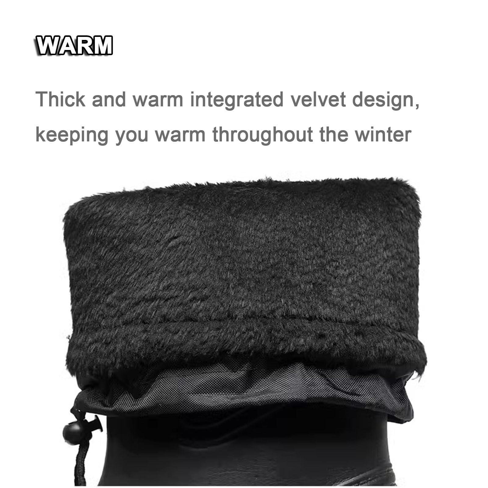 Wodery wędkarskie | Męskie wodery wędkarskie buty myśliwskie czarne wiele rozmiarów 38 cm zewnętrzna myjnia kempingowa (8,5 UK)
