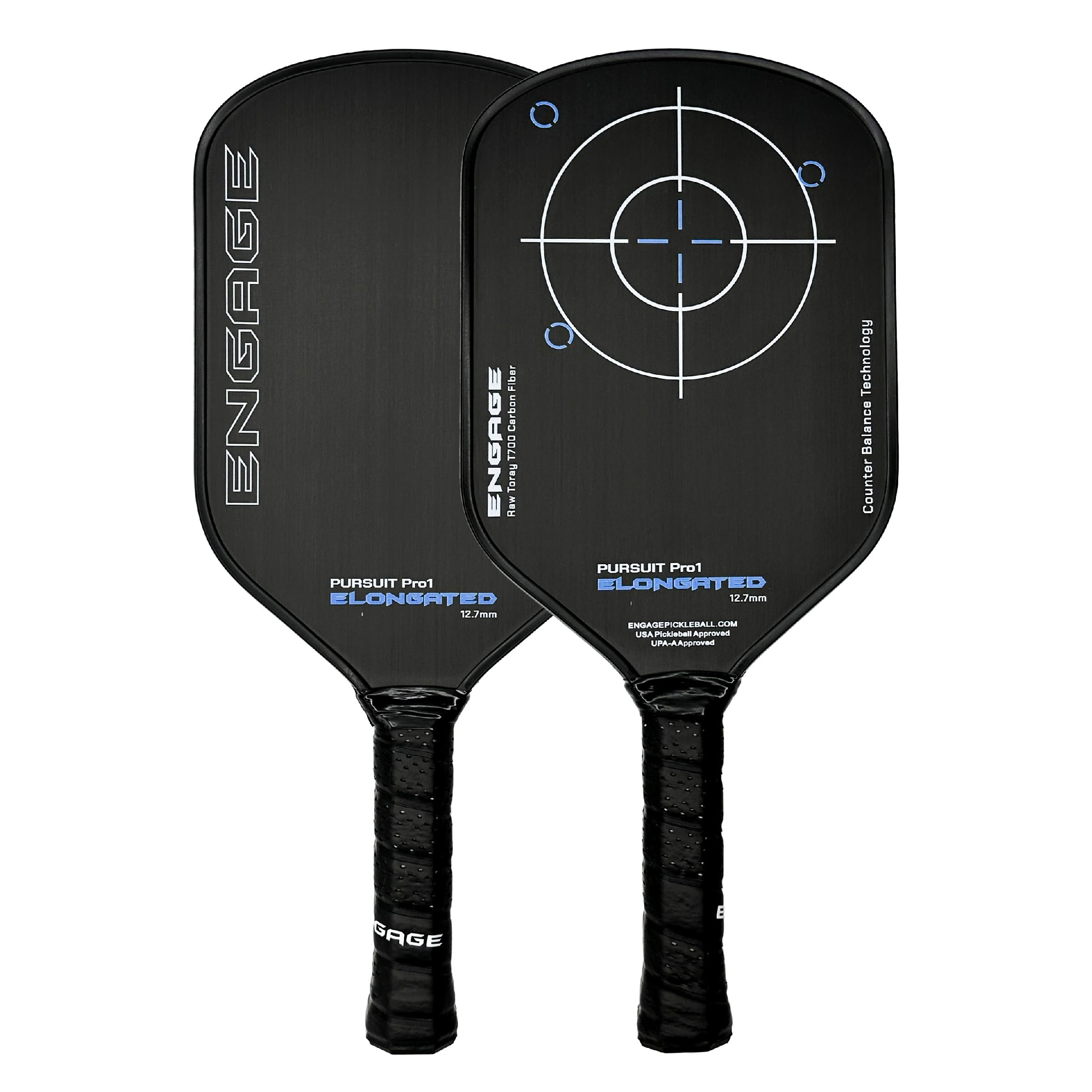 Amazon.com: Engage Pursuit Pro1 Elongated Pickleball Paddle, 12.7
