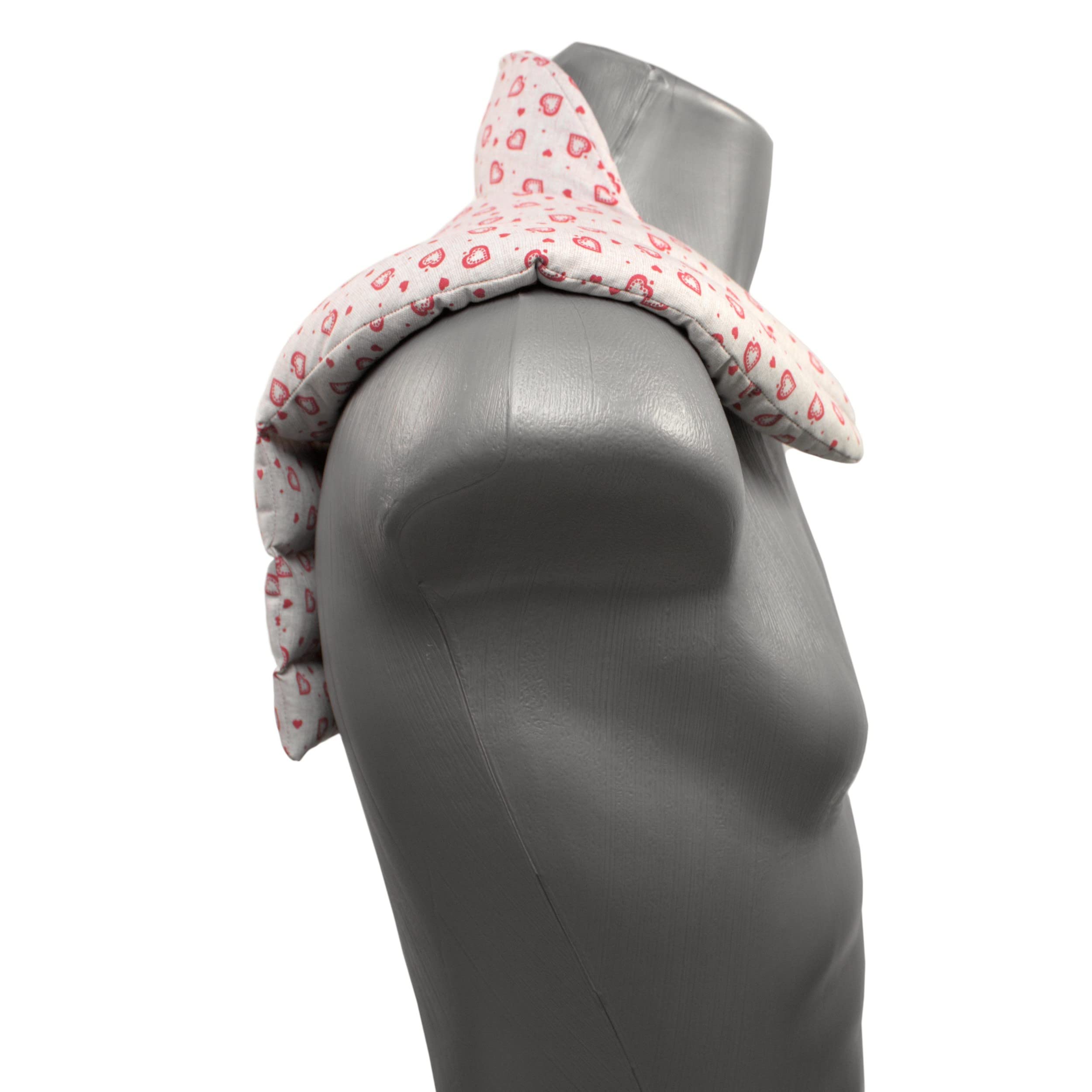 Cuscino per il collo con forma a U per l'area cervicale - Collo + Spalle + Schiena - Cuscino con noccioli di ciliegia - Cuscino termico - Cuscino per il collo - amore campestre