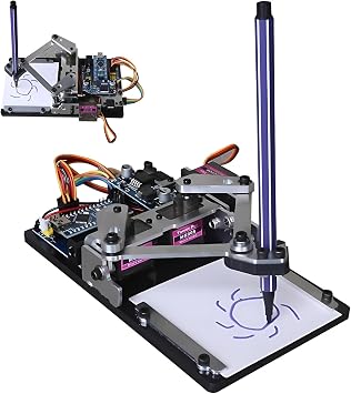 Drawing Robot Kit, DIY Smart Writing Robot, Open Source Programming STEM Toy for Creative Art Painting