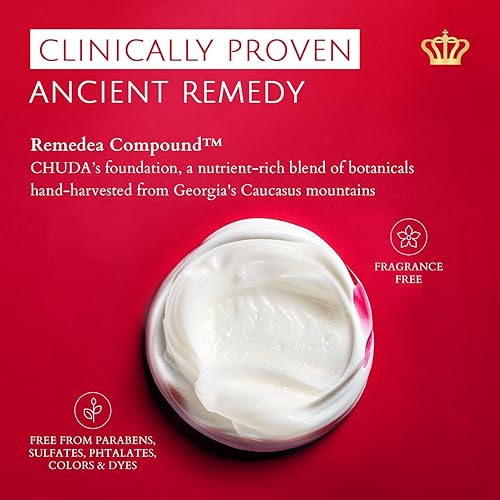 Miniatura 3 de CHUDA Limpiador exfoliante – Exfoliante facial hidratante y de limpieza profunda con compuesto Remedea, 5.1 fl oz fabricado en Estados Unidos,