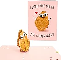 Vista 1 de CENTRAL 23 Tarjetas emergentes para marido y esposa - My Last Chicken Nugget - Tarjetas de cumpleaños 3D para niñas y niños - Tarjeta emergente