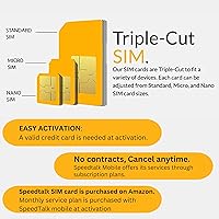 Vista 2 de SpeedTalk Mobile Tarjeta SIM de seguimiento para 5G 4G LTE GSM Pet Senior Kids Car Todos los dispositivos de seguimiento GPS Datos de texto