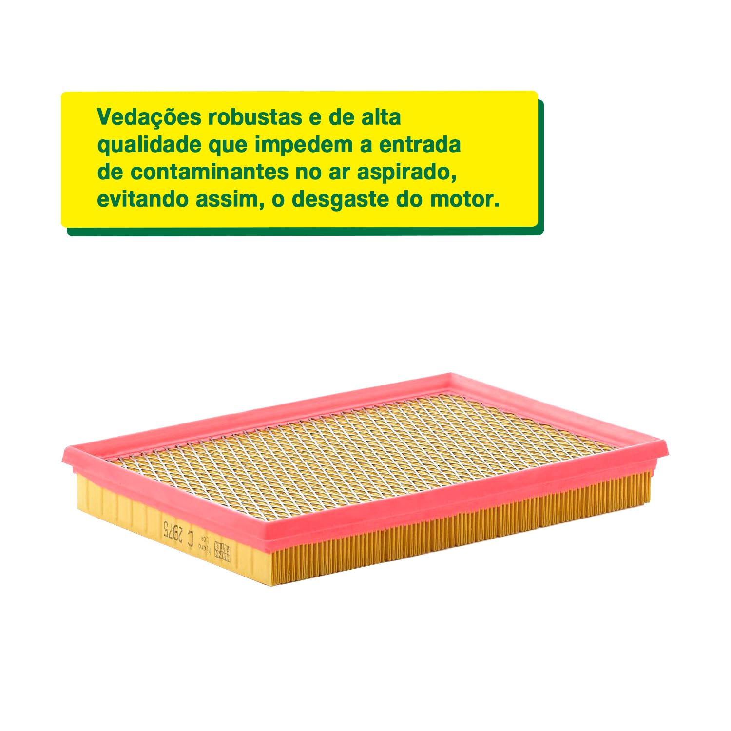 C 2975 MANN-FILTER Air Filter Length: 291 Mm, Filter Insert