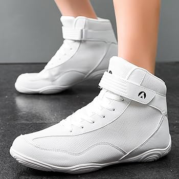Botas de Lucha para Hombre Zapatos de Lucha Profesional Deportivos Ligeros Zapatos de Boxeo para Entrenamiento físico Wrestling Shoes4