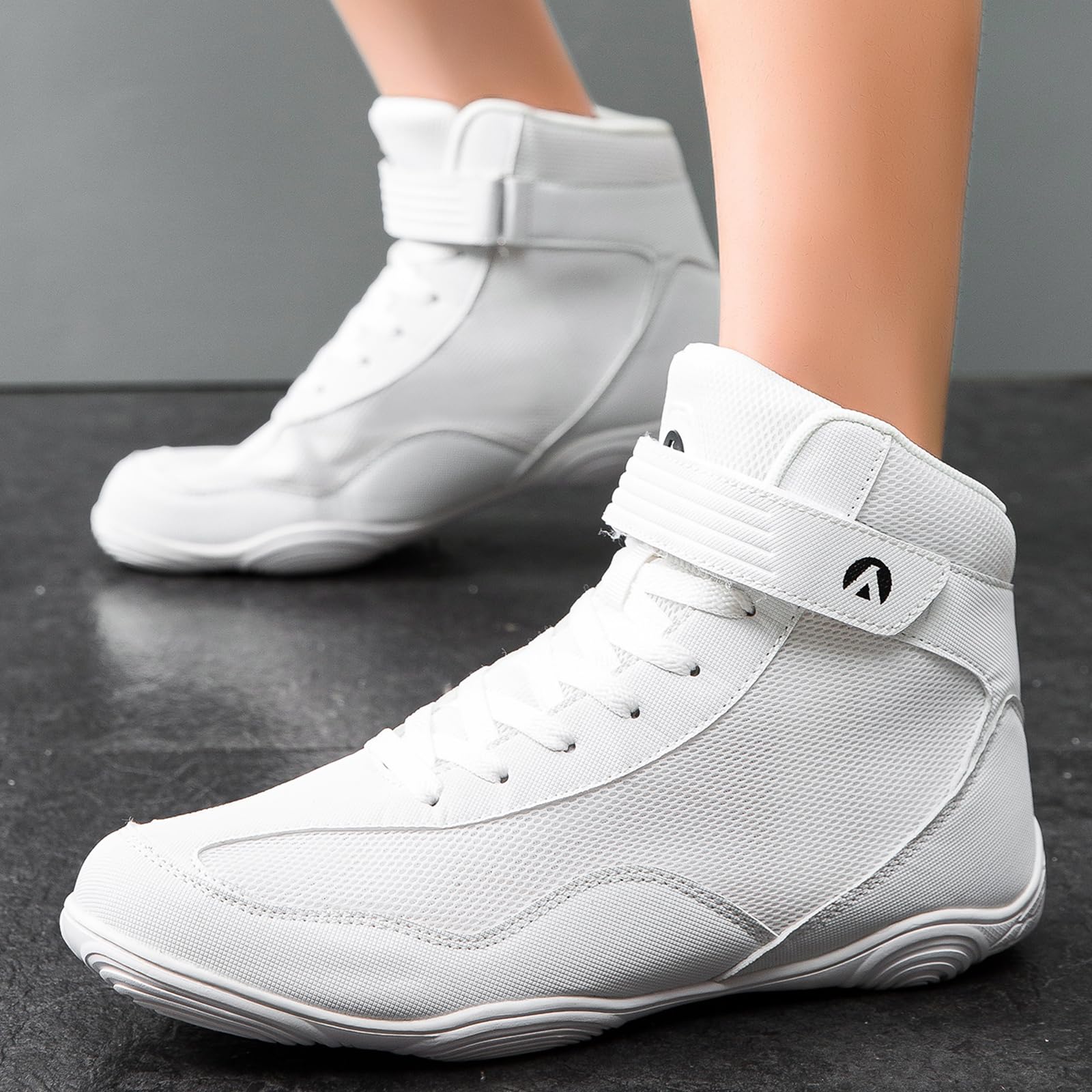 Mufanton Scarpe da Boxe da Uomo Scarpe da Wrestling Scarpe da Pugilato Traspirante Scarpe Combat Boxers Scarpe da Kickboxing Leggero Stivali da Bambino