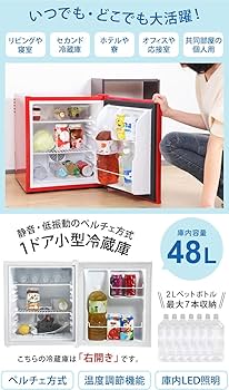 Amazon.co.jp: SunRuck サンルック 冷庫さん 冷蔵庫 小型 冷凍室なし