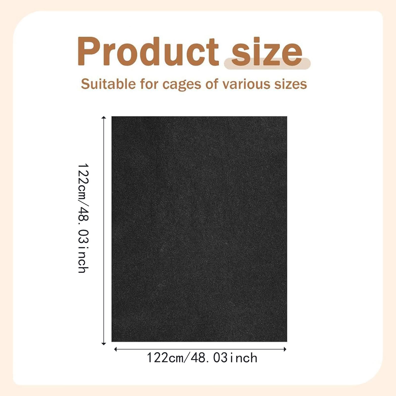 Tapis Absorbant pour Cage à Chien, Idéal pour Les Chiens et Les, 122 X 122 Cm