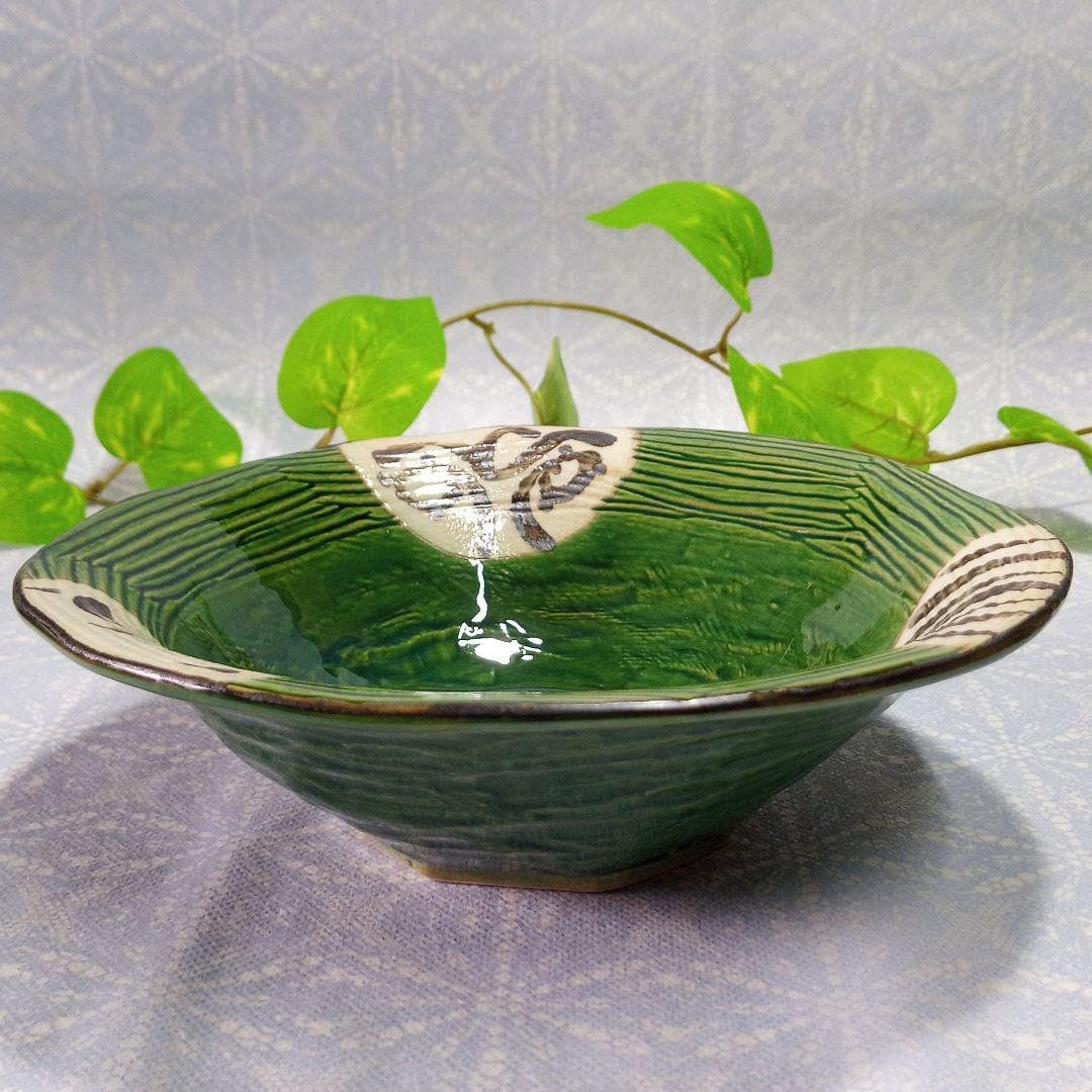 波佐見焼白山陶器 銘々皿セット 淡いブルーの葉がおしゃれな角皿セット