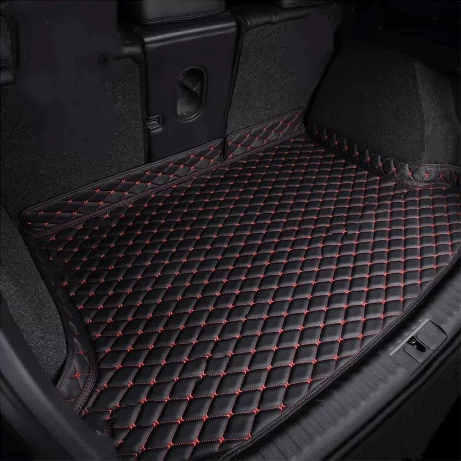 DZSQOMHGD Car Boot Liners For Mercedes For Benz GLE Class W166 GLE 350 450 580 2015-2019 Car Trunk Mat Custom Waterproof Cargo Liner Boot Carpets Car Boot Cover Mats(34mm)