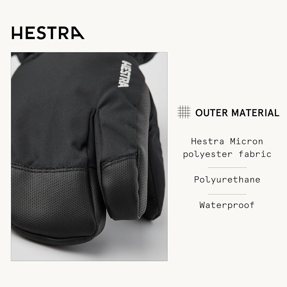 中古▪️HESTRA ヘストラ▪️3-Finger グローブ▪️グレー サイズ8 中古▪️HESTRA ヘストラ▪️3-Finger グローブ▪️グレー