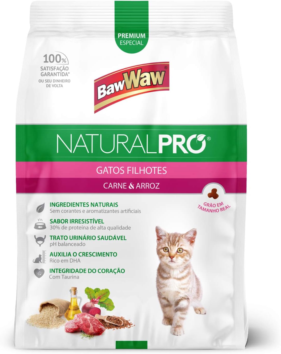 Ração baw waw gatos filhotes Clearance