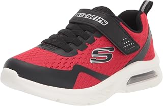 Kids Boy's MICROSPEC MAX-TORVIX Sneaker, RED/Black, 13 Wide Little Kid