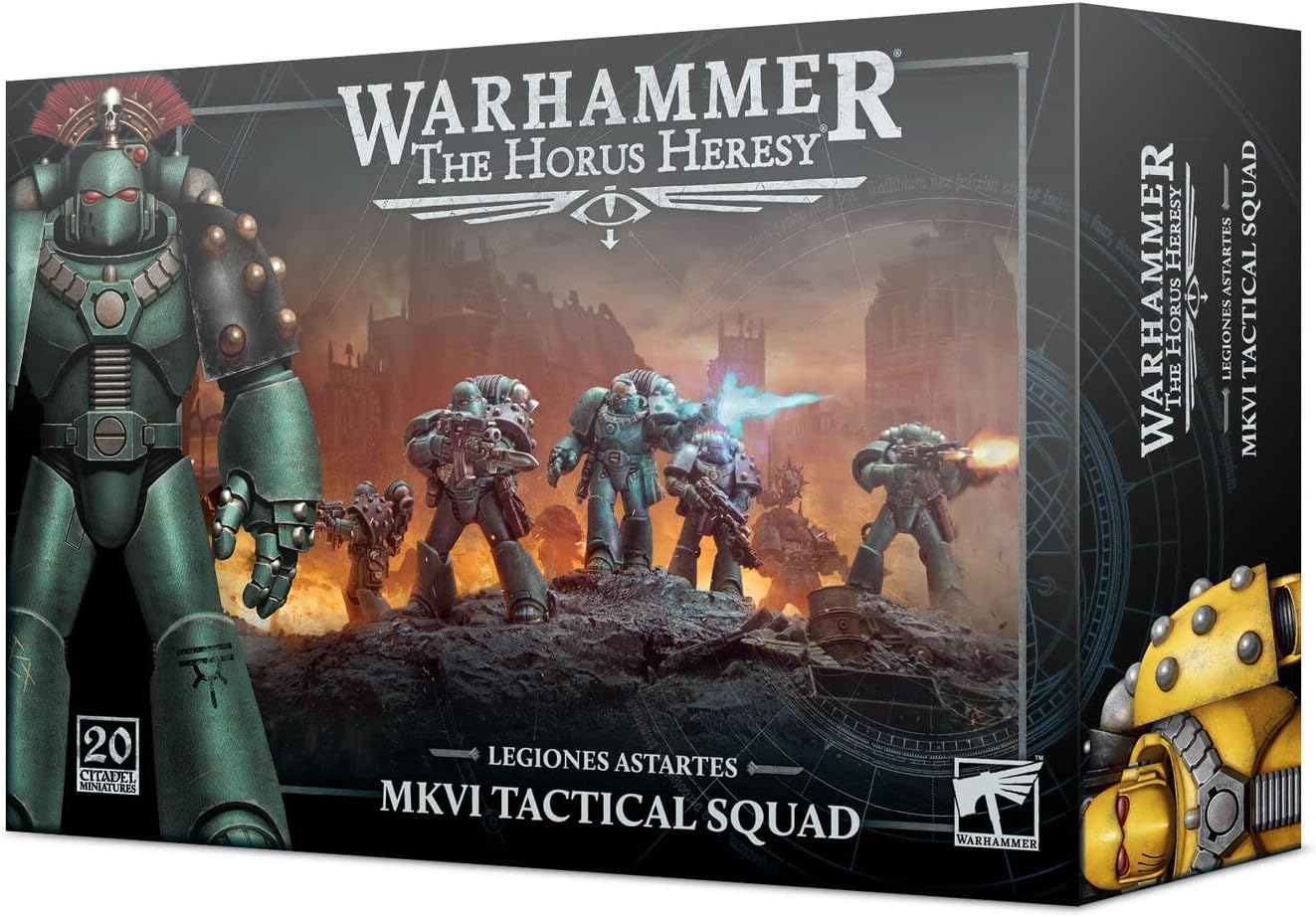 Games Workshop Warhammer Legiones Astartes MKVI Tactical Squad