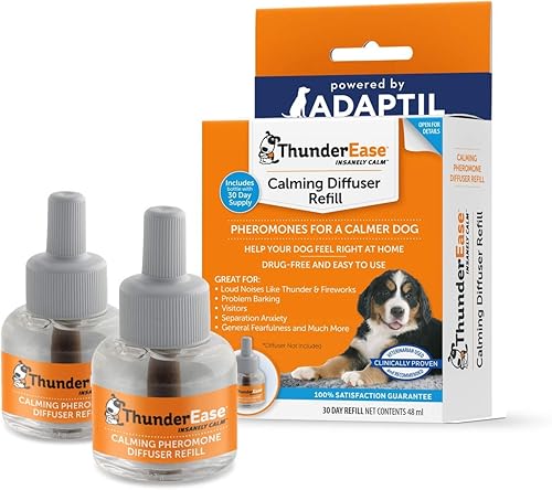 Miniatura 10 de ThunderEase - Recambio para difusor de feromonas calmantes para perros  Alimentado por ADAPTIL  Se recomienda veterinario para aliviar la ansiedad