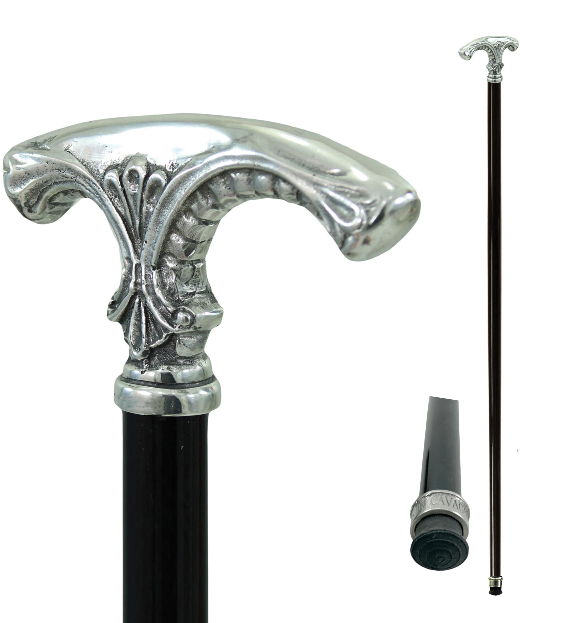 Bastone da Passeggio Lusso Per Uomo Elegante, Bastone da Passeggio Personalizzato Artiginale, Bastone Cavagnini Robusto Esclusivo Per Signore Anziano in Legno
