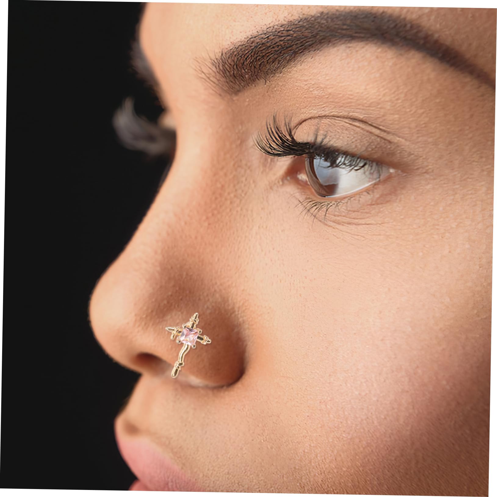 SHERCHPRY 5 Juegos Joyería Del Perno Prisionero De La Nariz Piercing Nariz Pircing Nariz Nose Piercing Pequeños Tacos De Nariz Perforación Del Anillo De La Nariz Pedrería 5 Piezas * 5