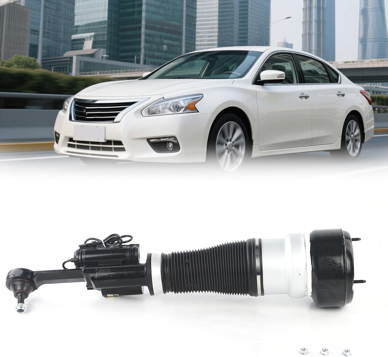 Front Left Air Suspension Strut Shock Absorber for Mercedes S-Class W221 S550 S450 S350 CL550 2007-2013 4MATIC AWD Replacement Air Suspension Kits 2213200438 2213200538 2213201738