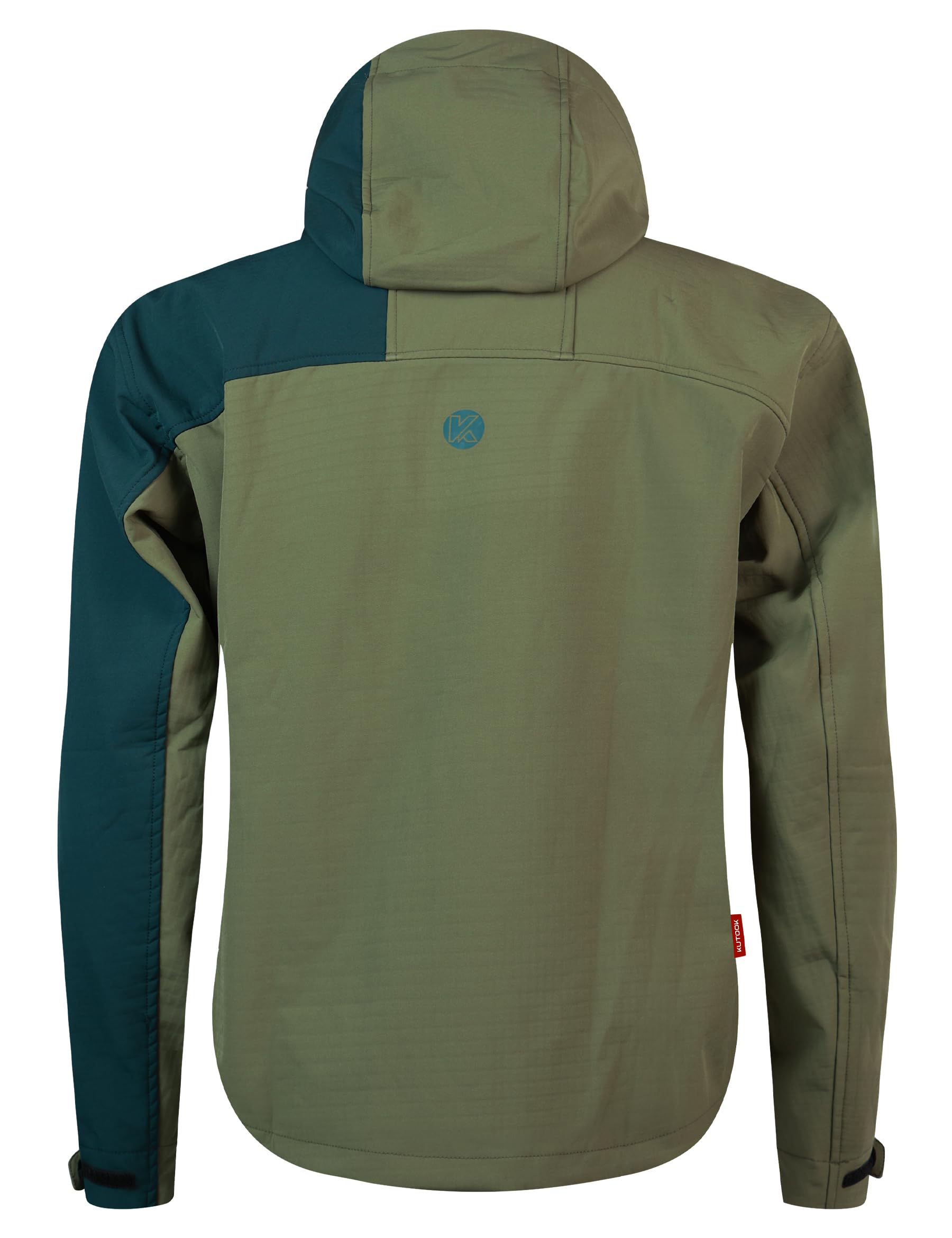 KUTOOK Chaqueta Softshell Hombre Ciclismo Forro Polar Térmica Montaña Senderismo Invierno Impermeable Cortavientos