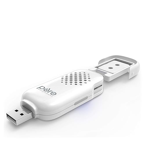 Miniatura 3 de Pure Enrichment PureSpa - Difusor de aroma personal USB, portátil, sin BPA, con 3 almohadillas de repuesto de aromaterapia, ideal para automóvil,
