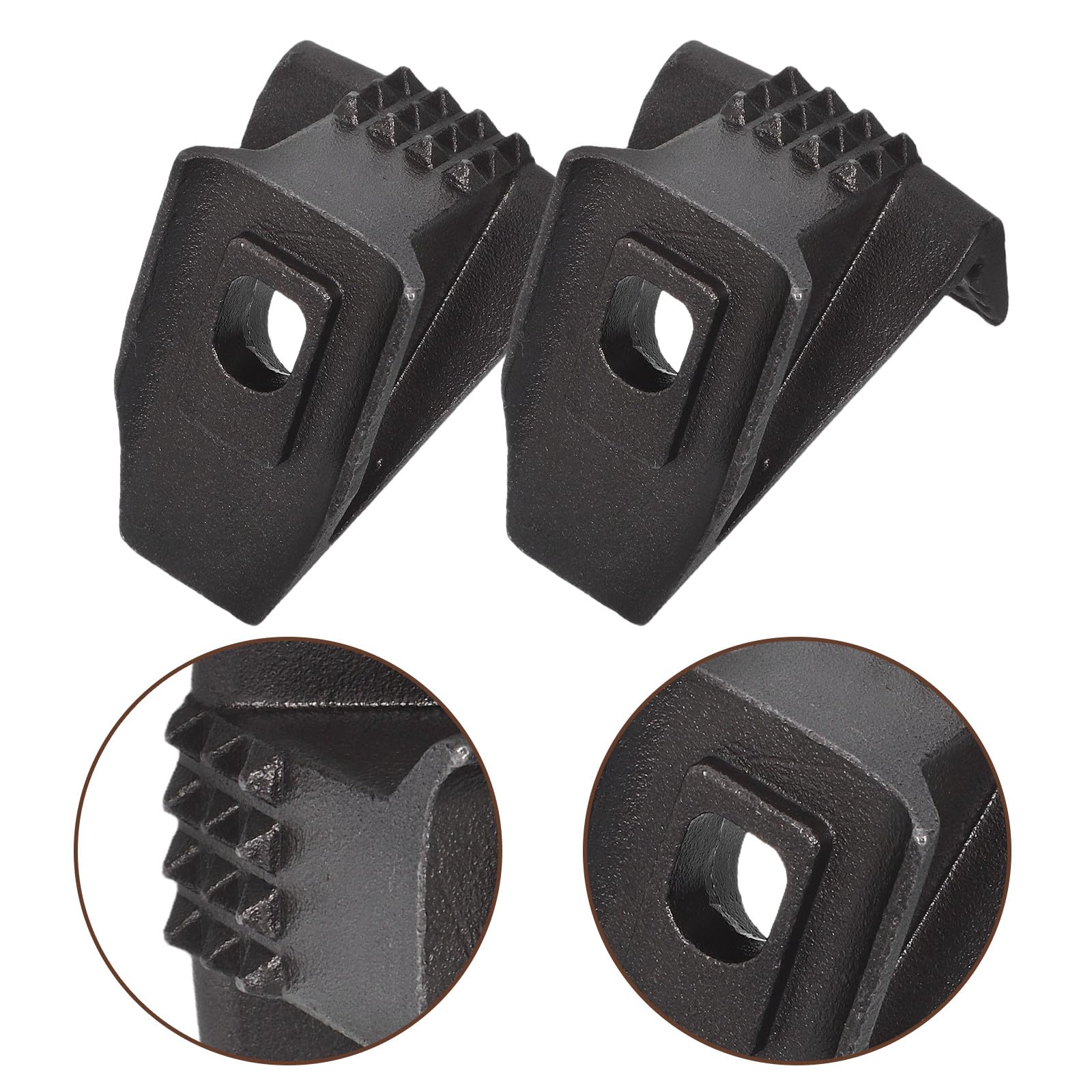 SHERCHPRY Set 4 Pezzi Ganasce per Smontagomme Auto Morsetti in Metallo Resistenti per Utensile di Montaggio e Smontaggio Pneumatici Adattatori per Macchina Smontagomme Protezione Mozzi e