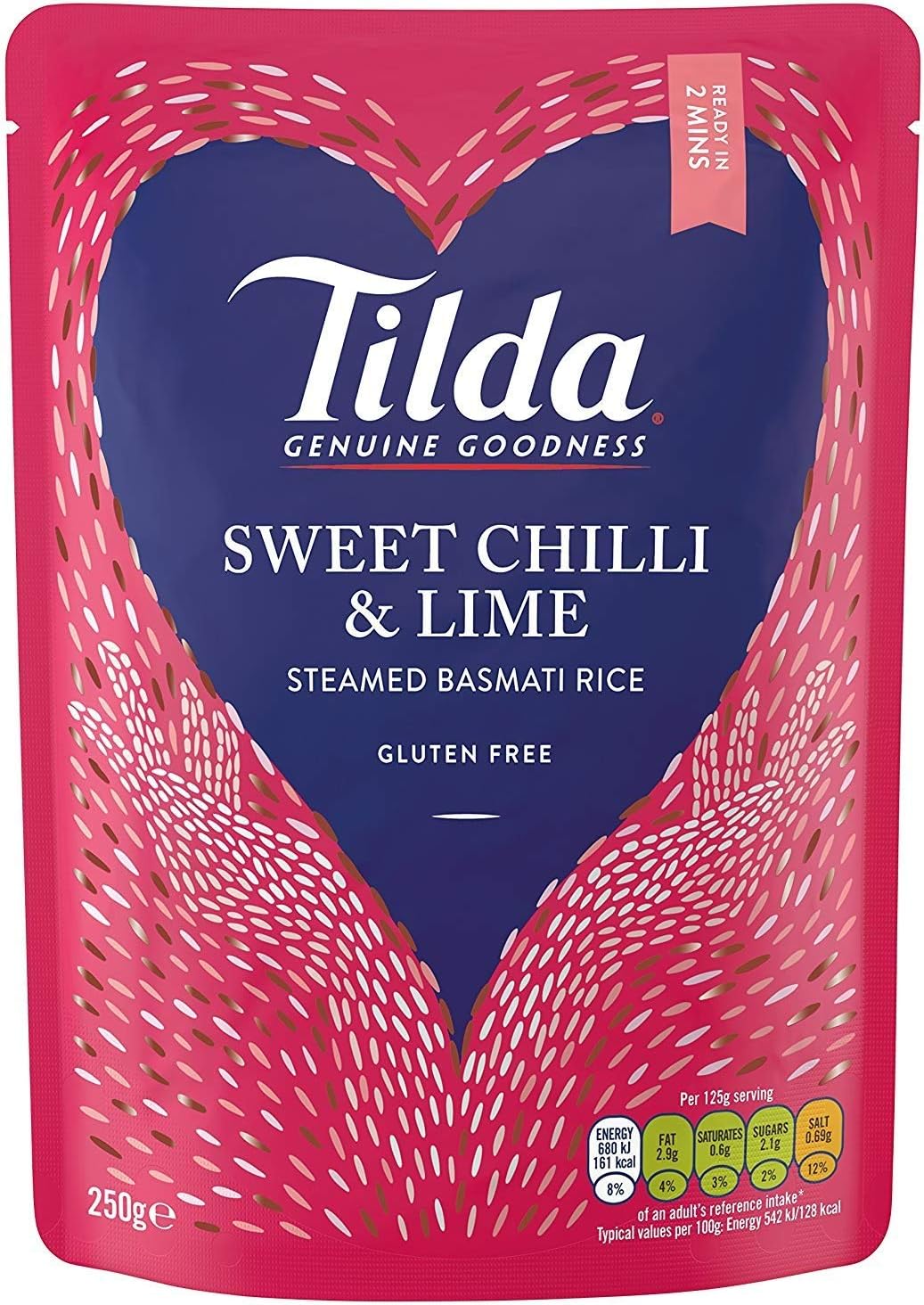 Sweet Chilli & Lime Basmati Rice, 250g