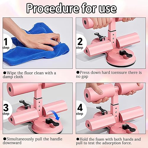 Miniatura 2 de Dispositivo auxiliar de entrenamiento abdominal, máquina auxiliar de entrenamiento abdominal con bandas, equipo de entrenamiento de abdominales