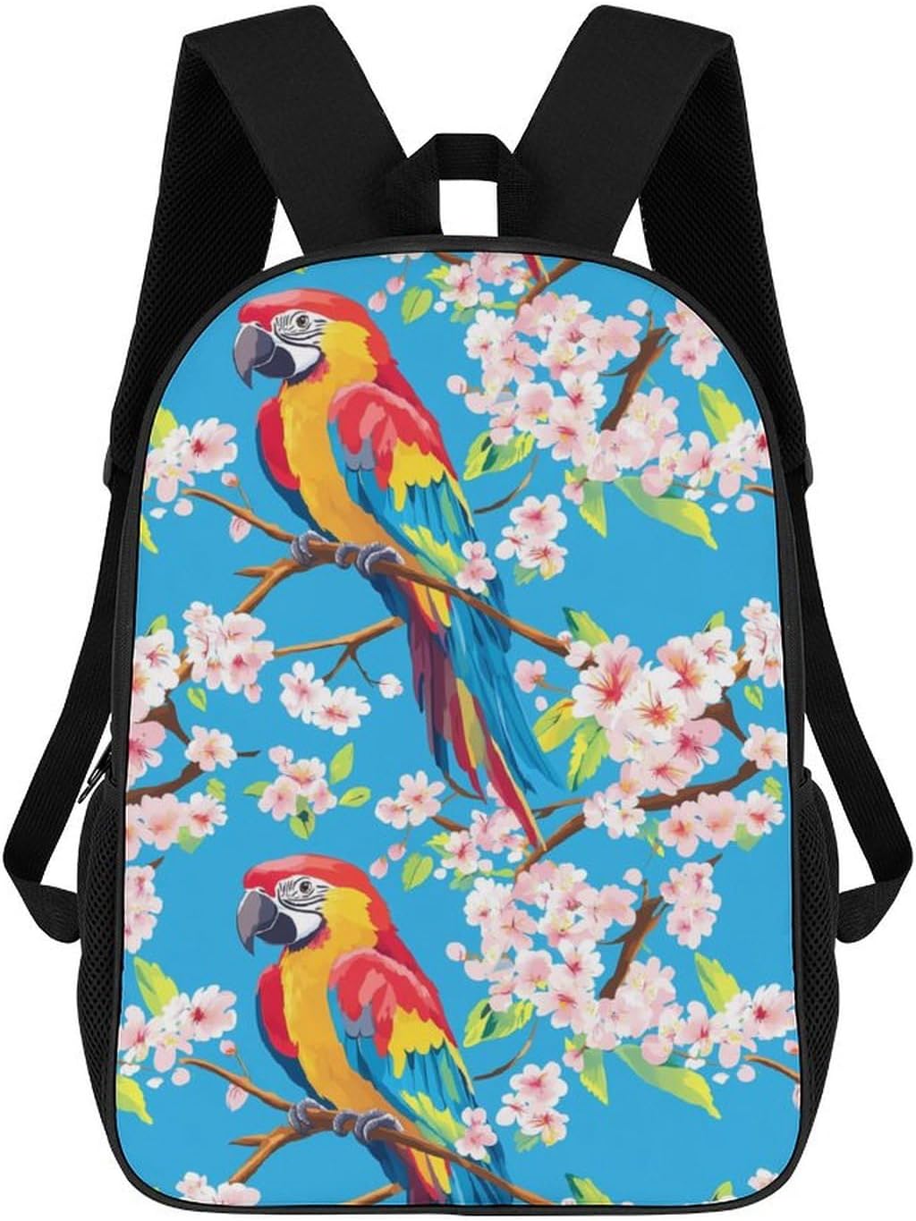 Parrot Bird Laptop Backpack for Men Women 17 Inch Shoulder Bag Travel Daypack