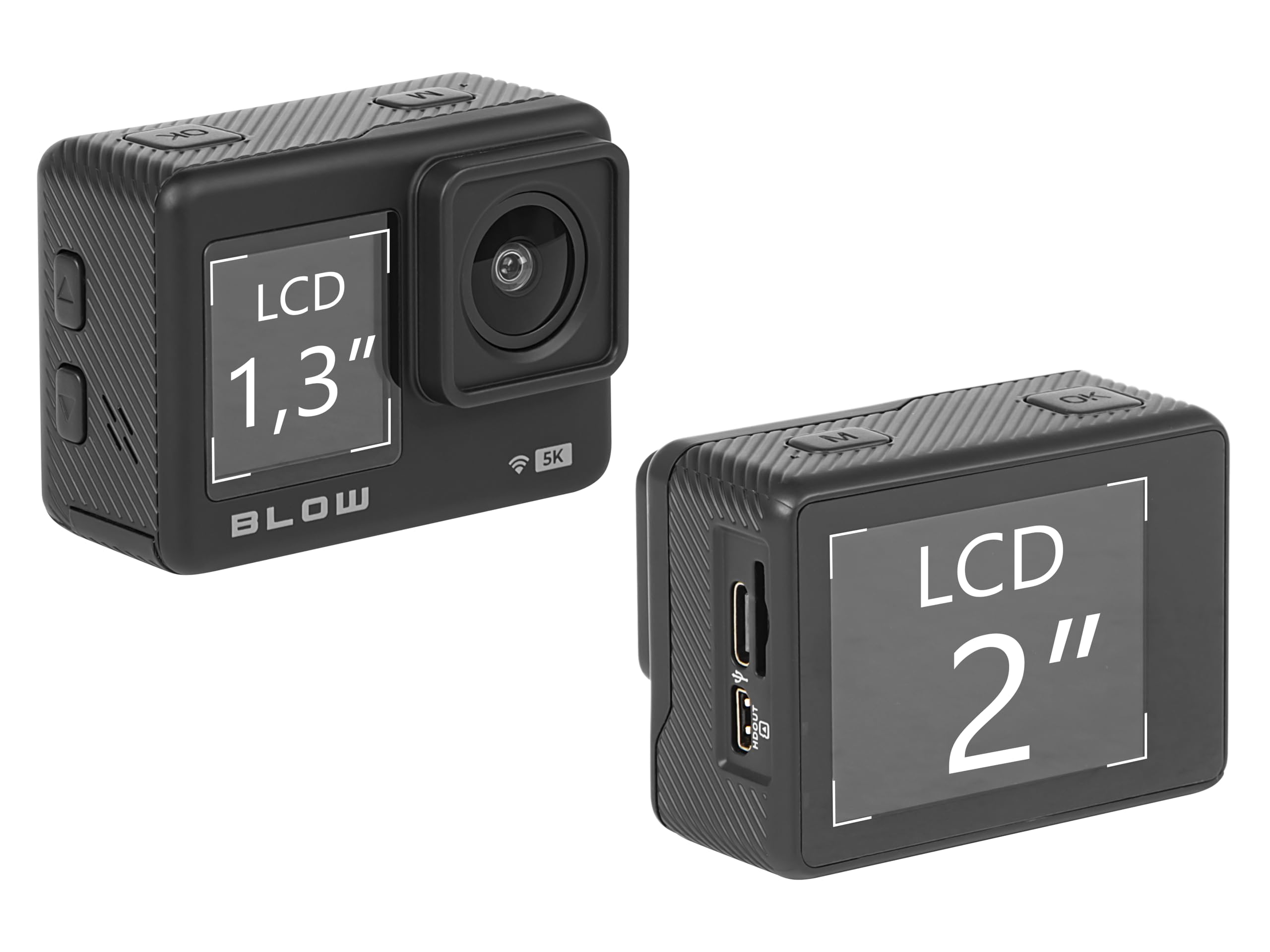 BLOW KAMERA SPORTOWA GO PRO4U 4K 5K WIFI USB UHD ZESTAW
