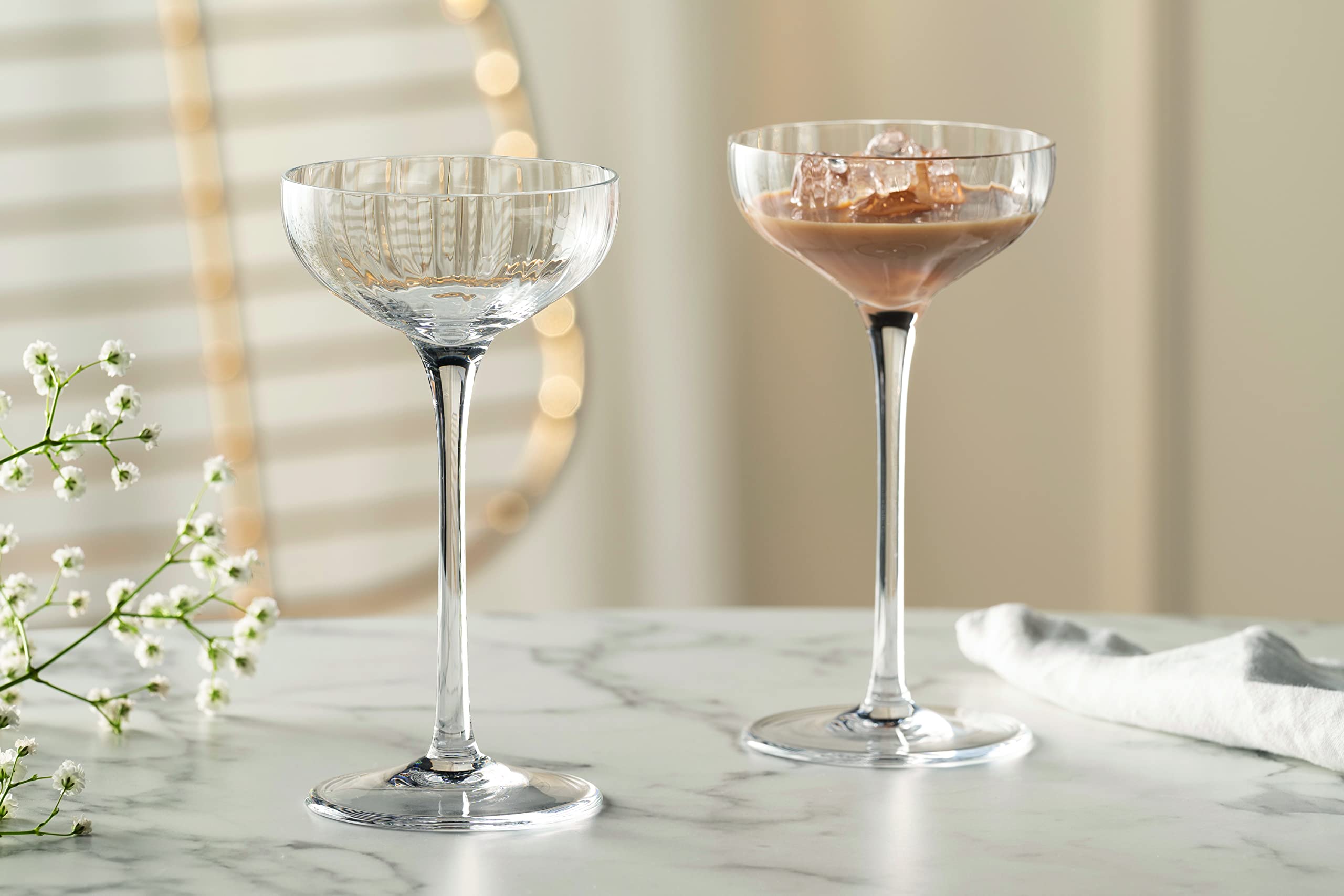 LEONARDO HOME Poesia 069168 Lot de 6 bols à liqueur, passent au lave-vaisselle, hauteur 14 cm, 90 ml